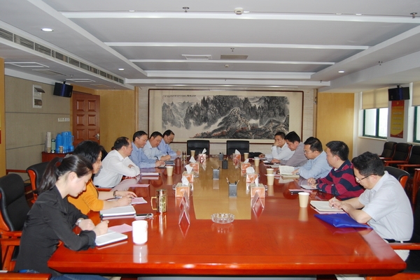 省公司接待湖南省轻工今年会集团有限公司考察组一行