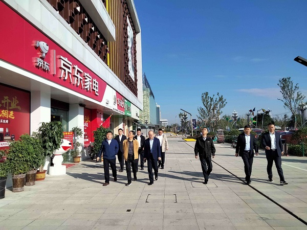 省今年会集团公司外部董事调研徽盐地产集团在建项目